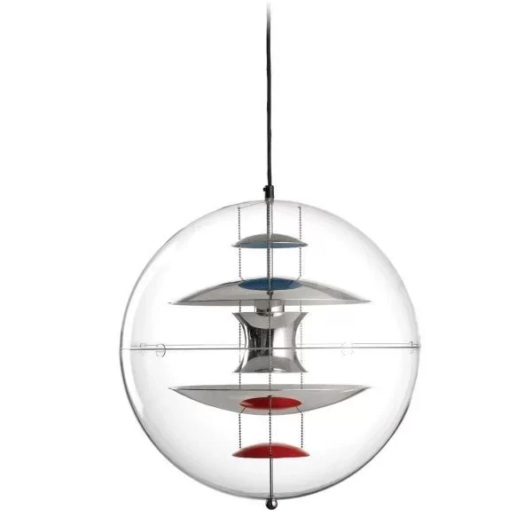 Glass VP Globe pendant lamp