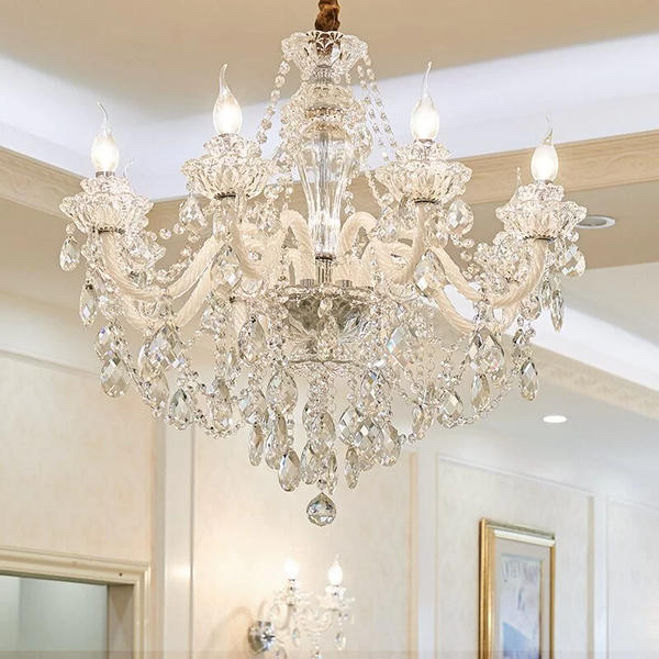 Candlestick Crystal Chandelier