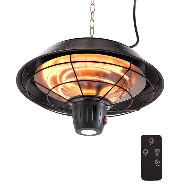 Outdoor Patio Heater Black Ceiling light