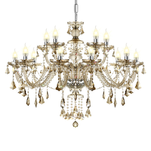 K9 Crystal Chandelier 15 Lights Crystal Ceiling Lamp