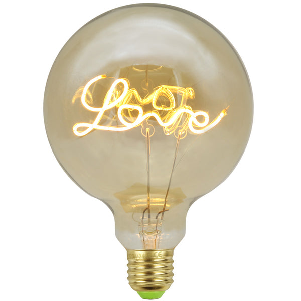 Custom Text Vintage Edison Led Lamp